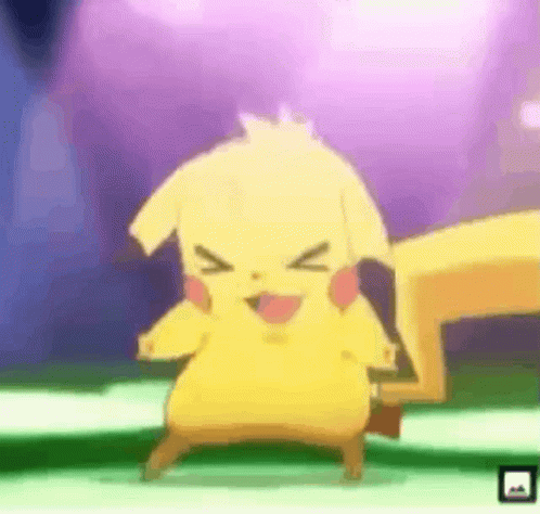 Dancing Pikachu GIF