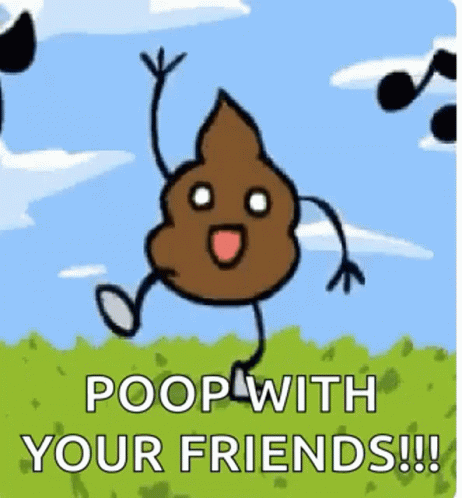 Dancing Poop GIF