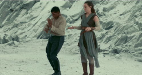 Dancing Rey GIF. This 498 x 264 animated GIF is part of our john boyega collection. Related themes include dancing, star wars. Created by maxjoe7. View the…