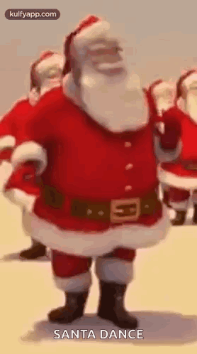 Dancing Santa Claus Happy Christmas GIF. This 278 x 498 animated GIF is part of our santa collection. Created by MAXcat09. View the original animation…
