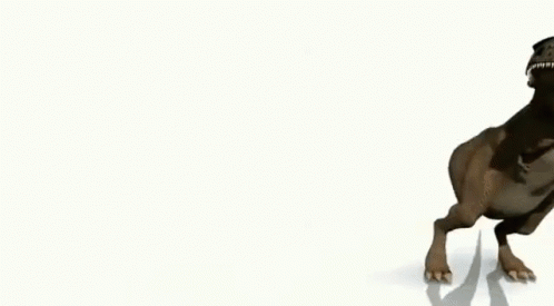 Dancing T Rex GIF