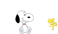 Dancing Woodstock Sticker