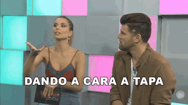 Dando A Cara A Tapa Power Couple Brasil GIF