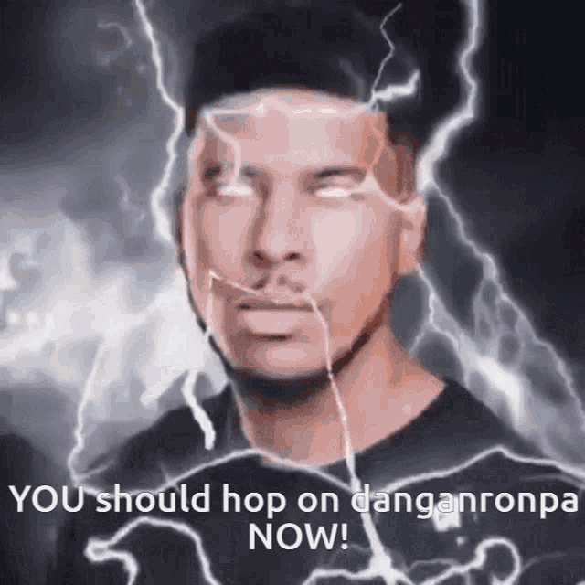 Danganronpa Hop On Danganronpa GIF