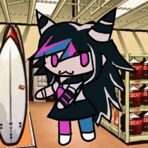 Danganronpa Ibuki Mioda GIF