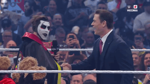 Danhausen John Cena GIF. This 498 x 279 animated GIF is part of our john cena you cant see me collection. Related themes include john cena, wwe. Created by…