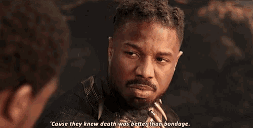 Daniel Kaluuya Black Panther GIF