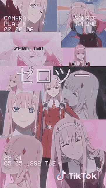 Darling In The Franxx Zero Two GIF