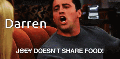 Darren Share Food Joey GIF. This 498 x 247 animated GIF is part of our joey doesnt share food collection. Created by Cassy68. View the original animation…