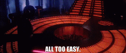 Darth Vader Empire Strikes Back GIF