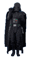 Darth Vader Tidey Sticker