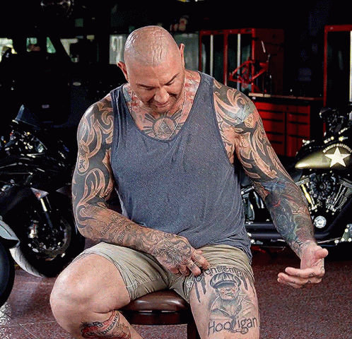 Dave Bautista Dave Batista GIF