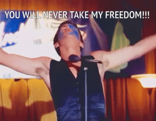 Dawsonscreek Pacey GIF. This 498 x 389 animated GIF is part of our mel gibson freedom collection. Related themes include braveheart, freedom. Created by…