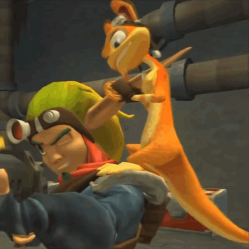 Daxter Jak Ii GIF. This 498 x 498 animated GIF is part of our rubs hands together collection. Related themes include eyebrows, rubbing hands together…