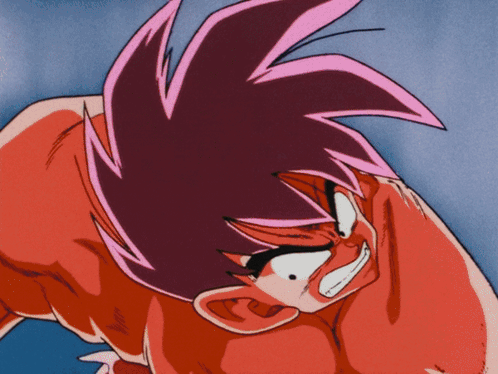 Dbz Goku Vs Vegeta GIF