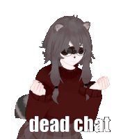 Dead Chat Chi Chi Sticker
