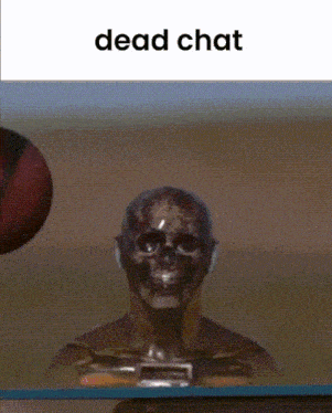 Dead Chat Skull GIF