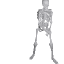 Dead Skeleton Sticker