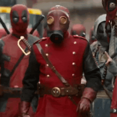 Deadpool And Wolverine Golden Age Deadpool GIF