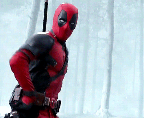 Deadpool Bye Bye Bye GIF