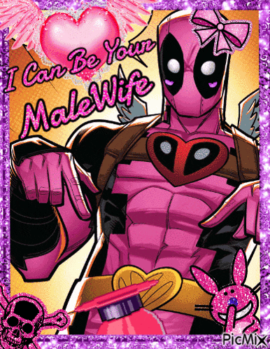 Deadpool Lovepool GIF