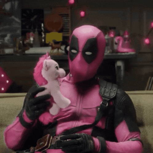 Deadpool Unicorn GIF
