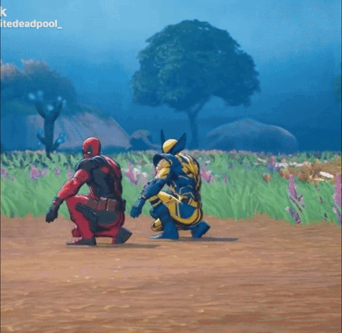 Deadpool Wolverine GIF