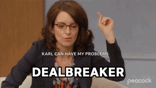 Dealbreaker Liz Lemon GIF