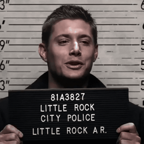 Dean Winchester Blue Steel GIF