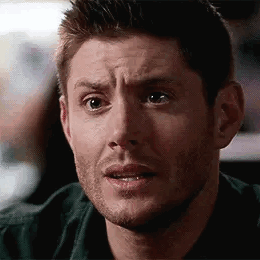 Dean Winchester Confused GIF