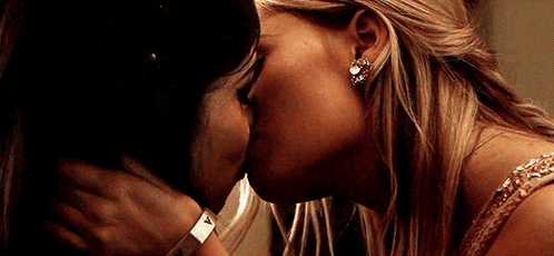 Deanoru Lesbian Kiss GIF. This 498 x 230 animated GIF is part of our beijo lesbico collection. Created by Karolinadean12. View the original animation, share…