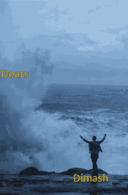 Dears Tsunami Dimash GIF
