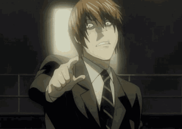 Death Note Kira GIF