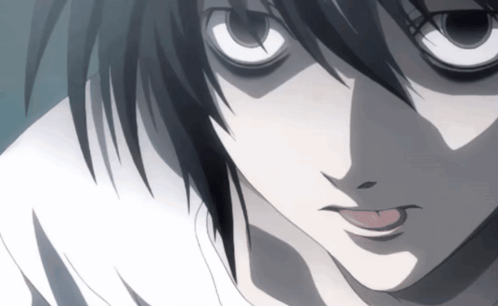 Death Note L Lawliet GIF