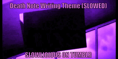 Death Note Light Yagami Slowlicious GIF