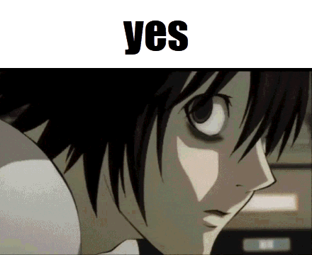 Death Note Yes GIF