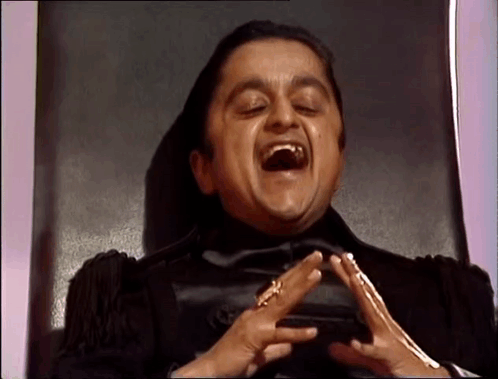 Deep Roy Laughing GIF