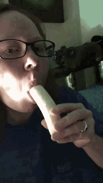 Deep Throat Banana GIF