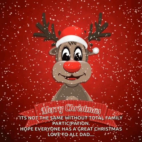 Deer Merry Christmas GIF