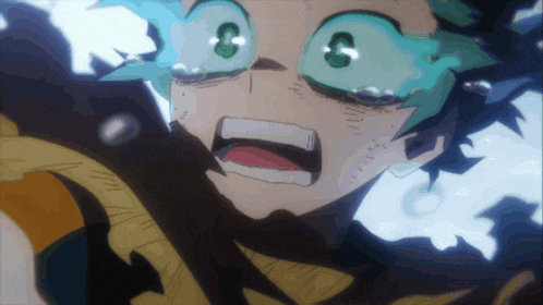 Deku Crying Deku Crying With Power Eyes GIF