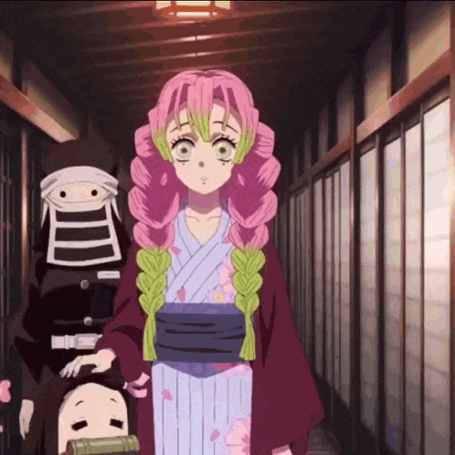Demon Slayer Mitsuri Happy GIF
