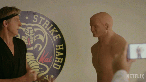 Demonstration William Zabka GIF