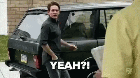 Dennis Reynolds Yeah GIF