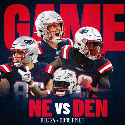 Denver Broncos Vs. New England Patriots Pre Game GIF