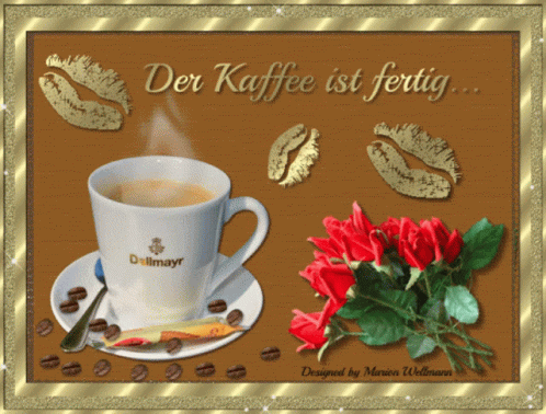 Der Haffee Ist Fertig GIF