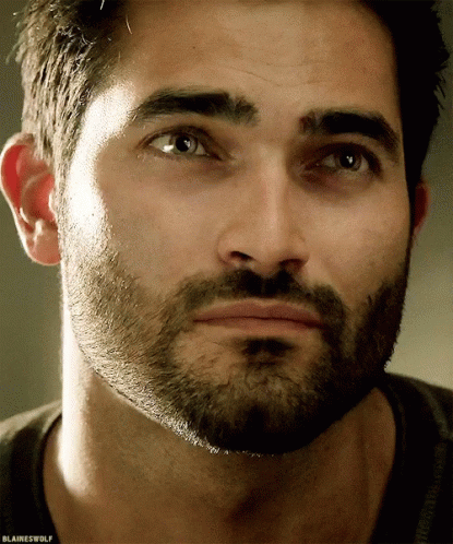 Derek Hale Fake Smile GIF