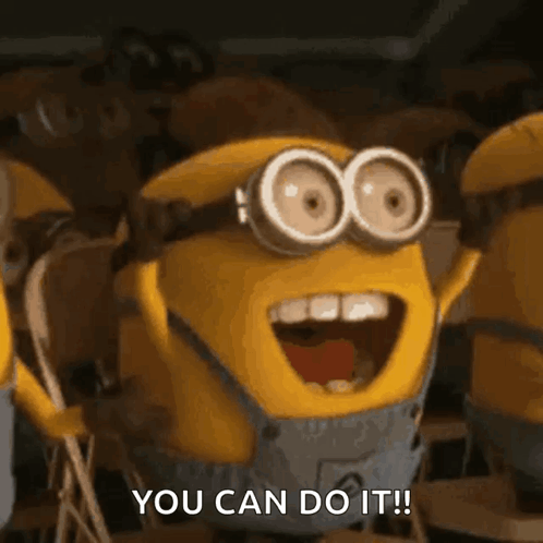 Despicable Me Minions GIF. This 498 x 498 animated GIF is part of our minions cheering collection. Related themes include cheering, cute, happy. Created by…