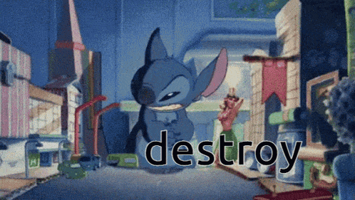 Destroy GIF