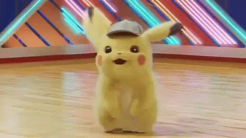 Detective Pikachu Dance GIF
