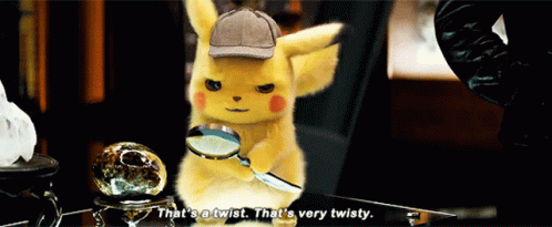 Detective Pikachu Thats A Twist GIF